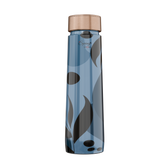 Pure Copper Elegant 1000 ml Premium Coated Water Bottles (Blue Black, 1000 Ml)
